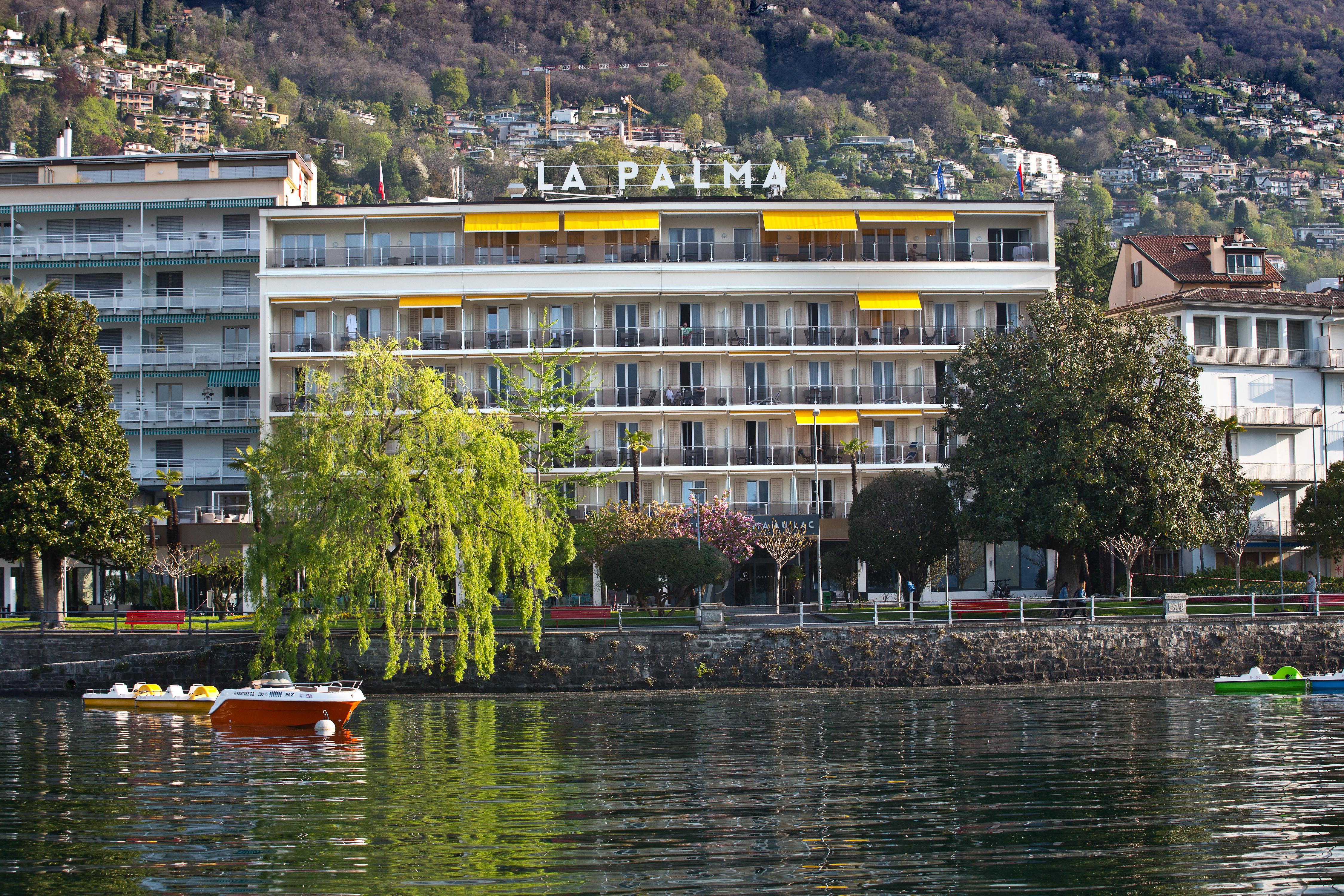 Hotel la Palma au Lac Locarno Extérieur photo